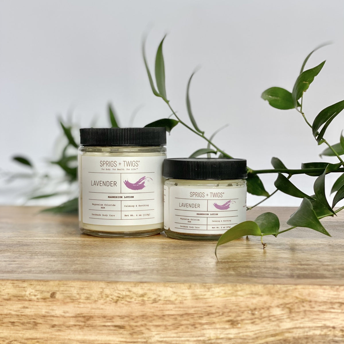 Lavender Magnesium Lotion Sprigs + Twigs