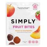 Simply Gum - Fruit Bites - Peach Raspberry (1.8 oz Bags)