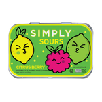 Simply Gum - Simply Sours - Citrus Berry 1.8oz | 6 Tins