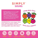 Simply Gum - Simply Sours - Fruit Punch 1.8oz