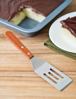 Fox Run Brands - Fox Run Mini Slotted Turner, Stainless Steel, 8"