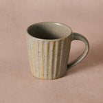Ten Thousand Villages - Sundara Fluted Ceramic Mug - Gray
