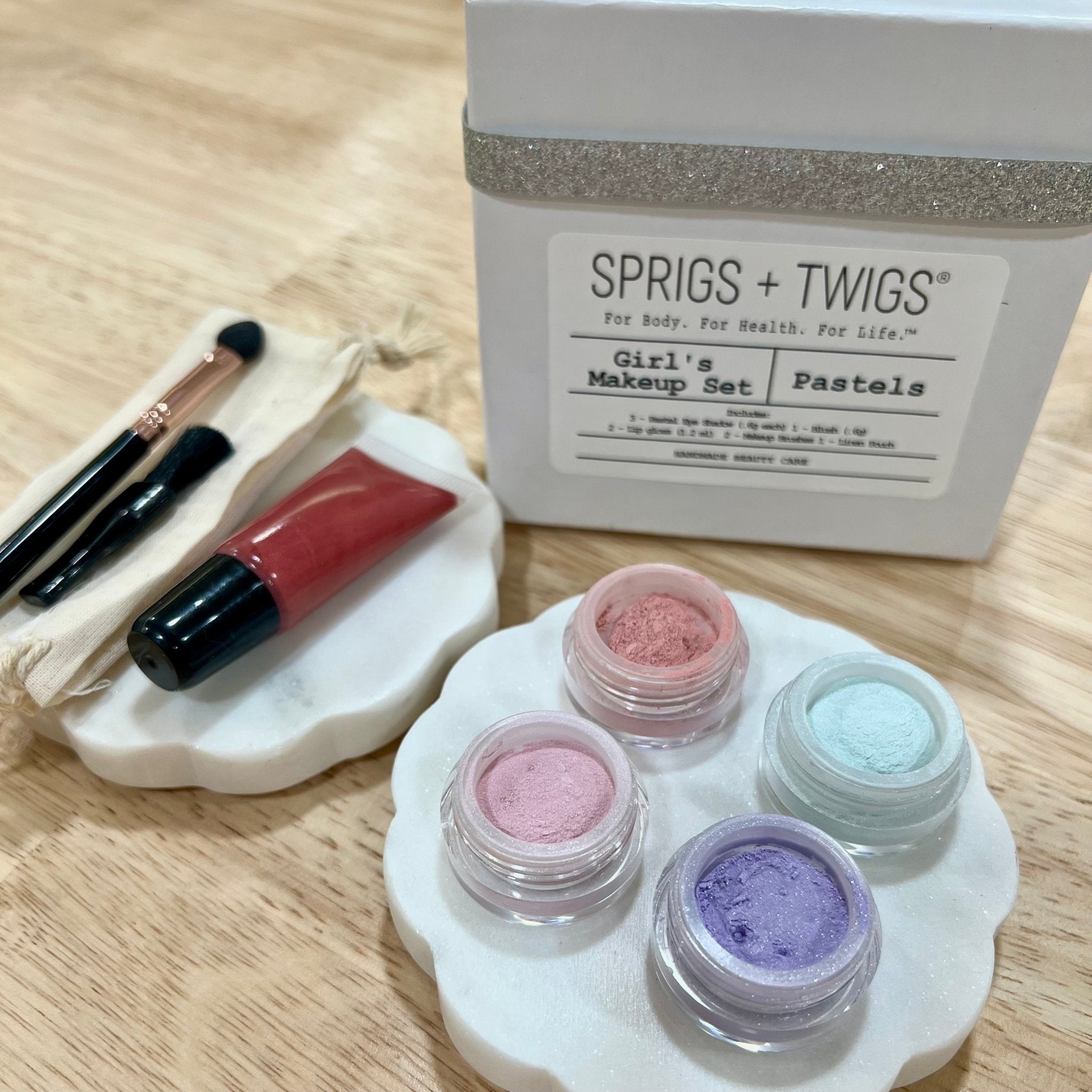 Girl's Makeup Set - Pastels - Sprigs + Twigs