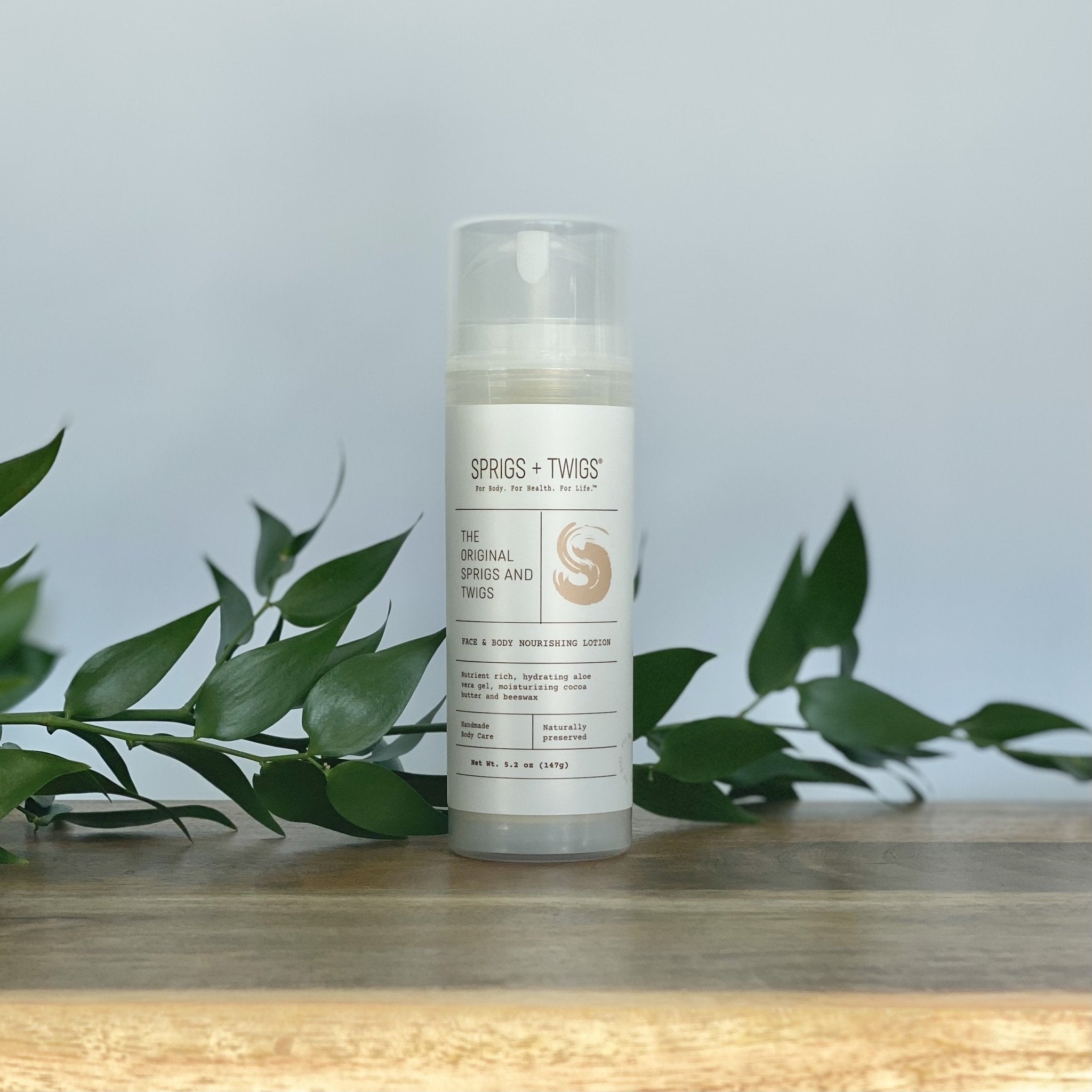 Lotion: Large Size - Sprigs + Twigs