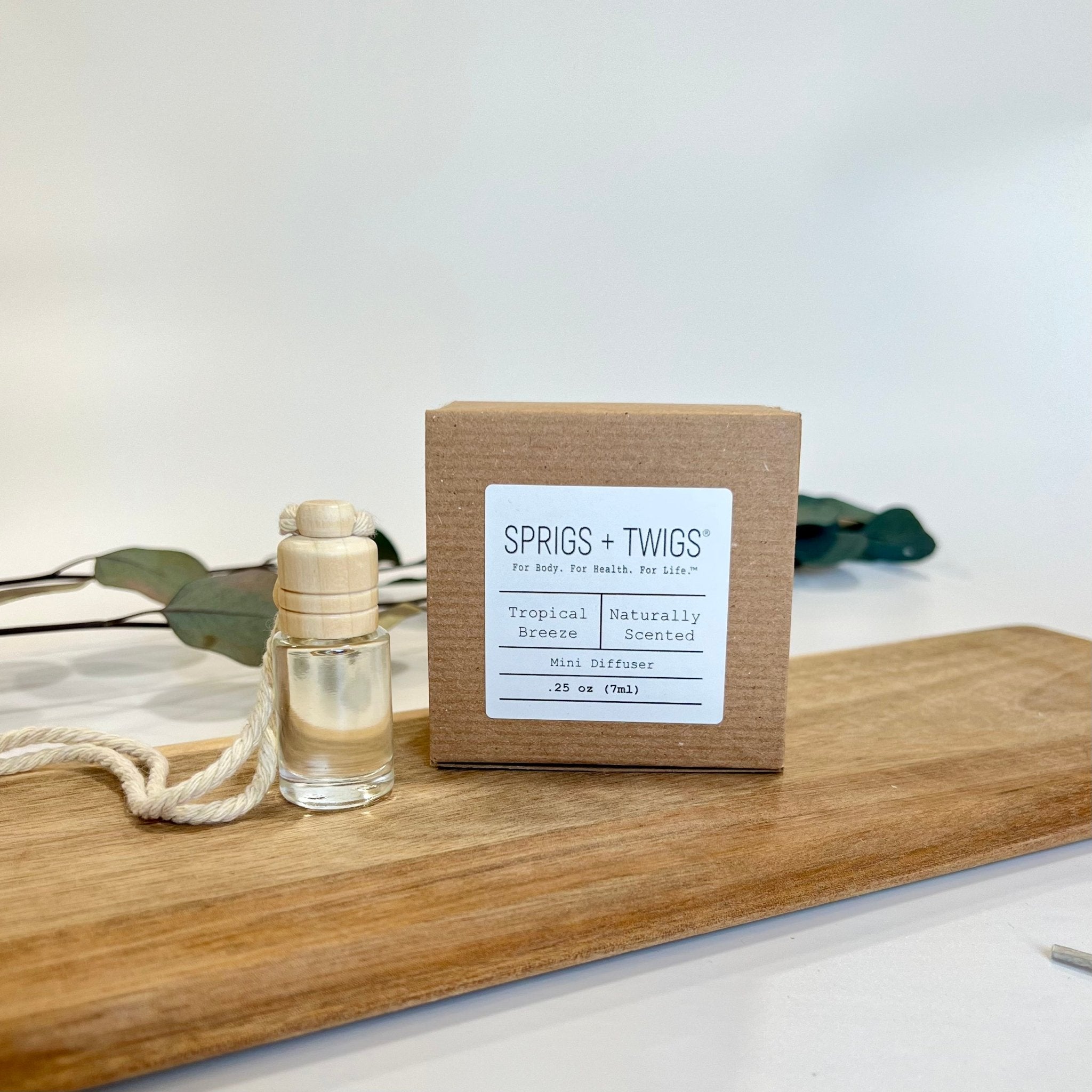 Mini Diffuer Mini Diffuser For Car or Small Room – Sprigs + Twigs
